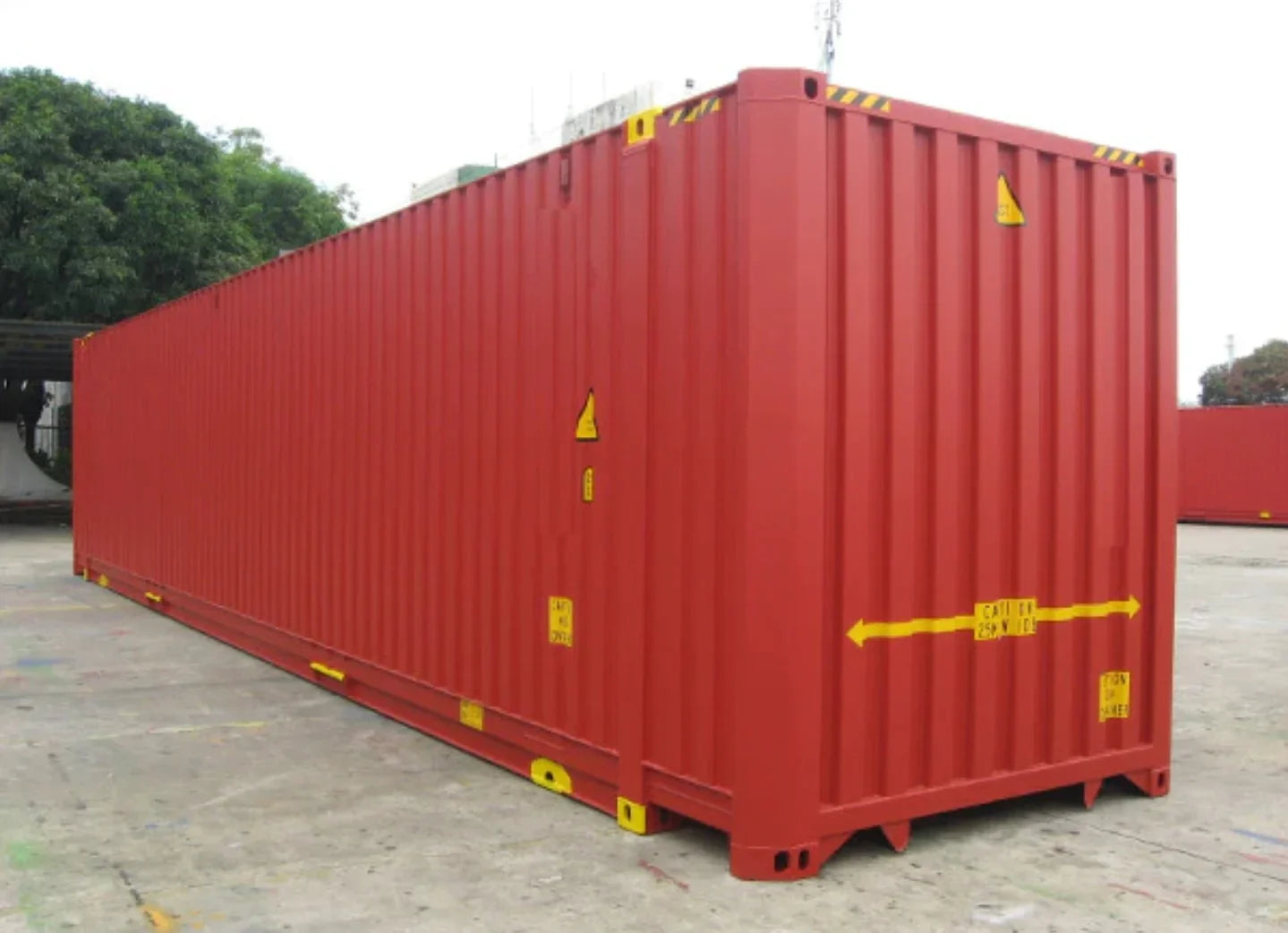 Contenedor de 45 pies High Cube