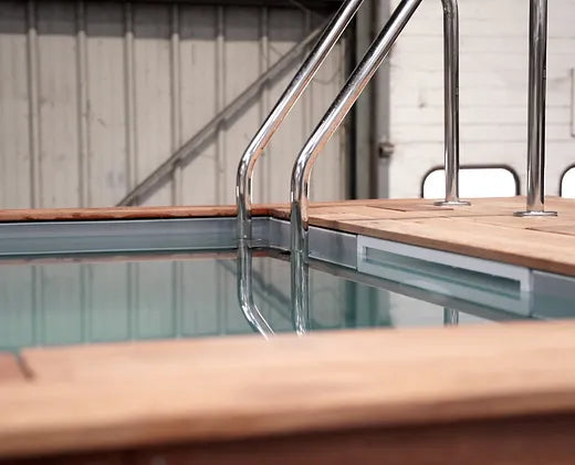 Contenedor de piscina de 40 pies