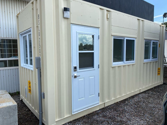 Contenedor modificado - Oficina  de 20 pies