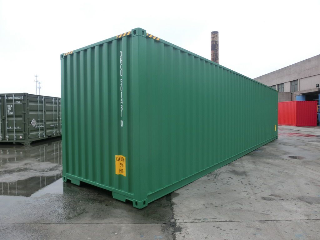 Nuevo Contenedor Marítimo High Cube de 40 Pies