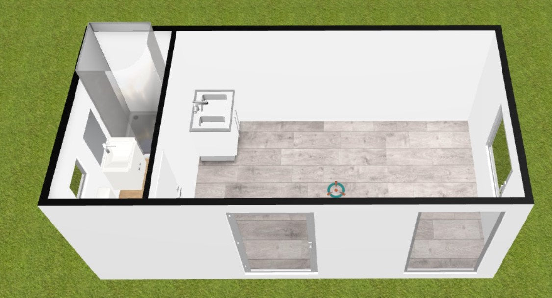 Módulo Contenedor Habitable de 17 m2