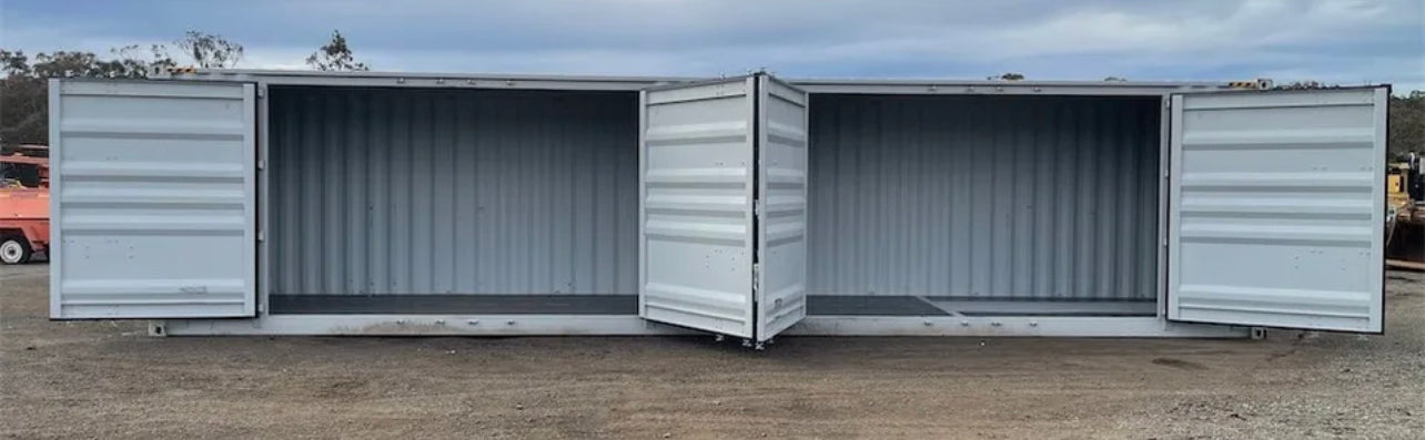 Contenedor marítimo High Cube de 40 pies con 4 puertas laterales