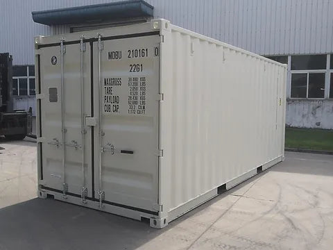 CONTENEDOR MARÍTIMO 20 PIES DRY VAN BLANCO - NUEVO