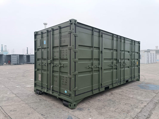 Contenedor maritímo lateral abierto de 20 pies Tipo ISO ( Ref: 11201 )