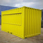 Contenedor de transporte de 20 pies transformado en cafetería/bar/snack bar