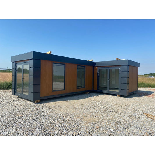 MÓDULO COMERCIAL COMBINADO 2 PIEZAS 3 X 6 M (36m2)