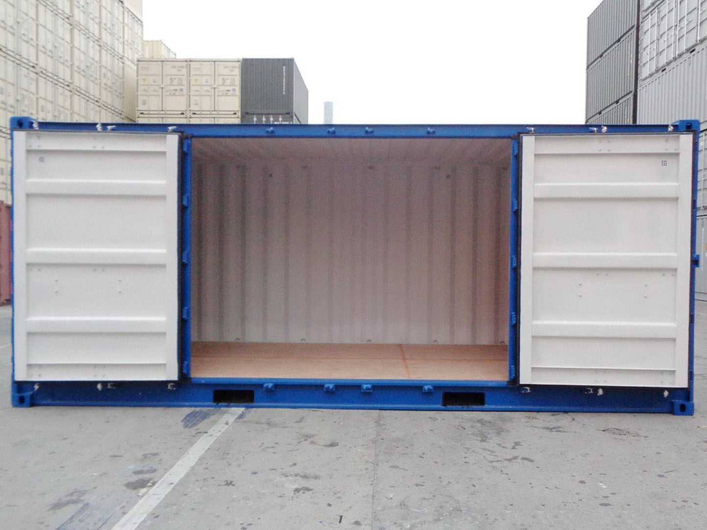 Contenedor Open Side de 20′, apertura lateral