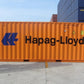 CONTENEDOR MARITIMO DE 20 PIES NARANJA - NUEVO
