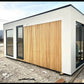 Contenedor de oficina de bungalow de 20 pies