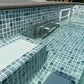 PISCINA CONTENEDOR 20 PIES JET DE NATACIÓN GRIS ANTRACITA