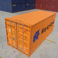 CONTENEDOR MARITIMO DE 20 PIES NARANJA - NUEVO