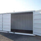 Contenedor De Acceso Lateral Abierto De 20 Pies Blanco