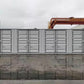 Contenedor 40 pies HC 12m blanco con abertura lateral (IVA INCLUIDO)